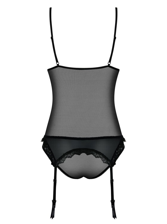 Bielizna Obsessive Greyla gorset i figi-3