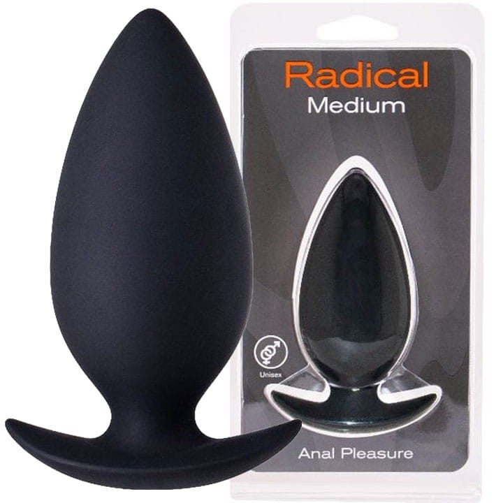 Korek analny 100% silikon Medium