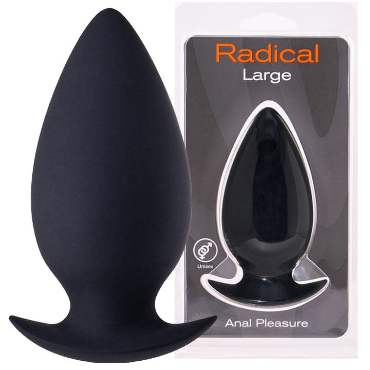 Korek analny 100% silikon Large