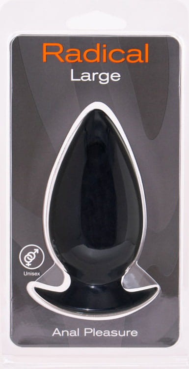 Korek analny 100% silikon Large-2