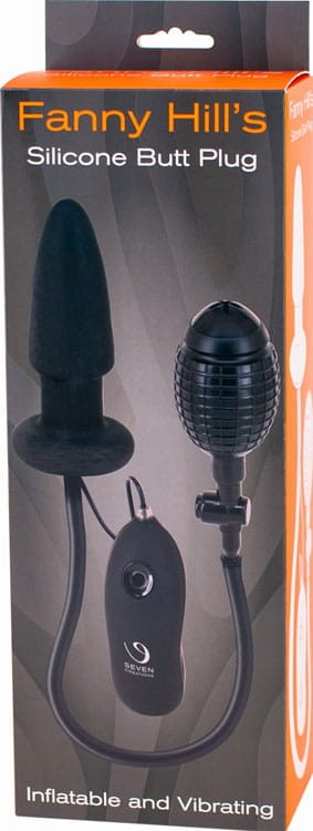 Pompowany korek analny Mocne wibracje-1