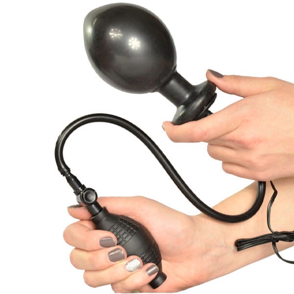 Pompowany korek analny Mocne wibracje-5