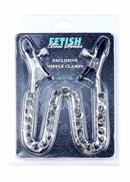 Stymulator- Exclusive Nipple Clamps No.9 - Fetish Boss Series
