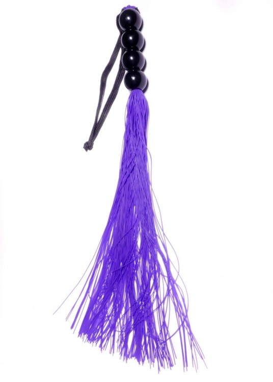 Silikonowy pejcz do erotycznej chłosty 36 cm-1