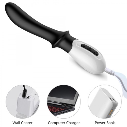 Silikonowy wibrator do prostaty lub punktu G Grzany-1