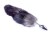Metalowy plug z puszysta kitą 45 cm-4
