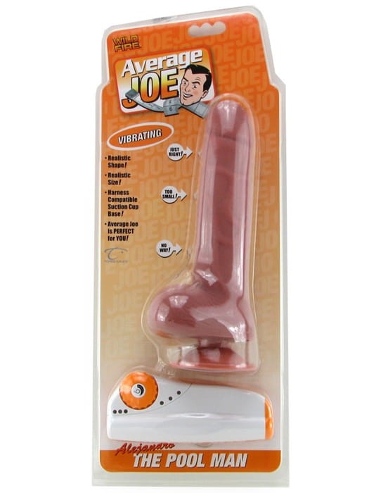 Mulat duży realistyczny wibrator z przyssawką-5