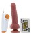 Mulat duży realistyczny wibrator z przyssawką-1