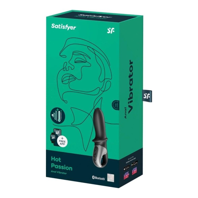 Wibrator analny Hot Passion Connect App-3