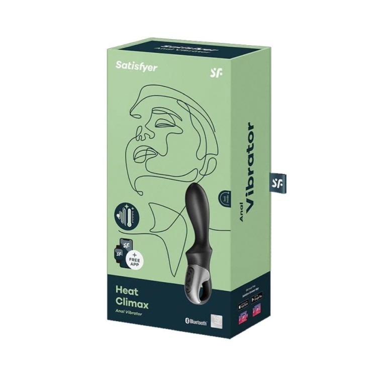 Wibrator analny Heat Climax Connect App-2