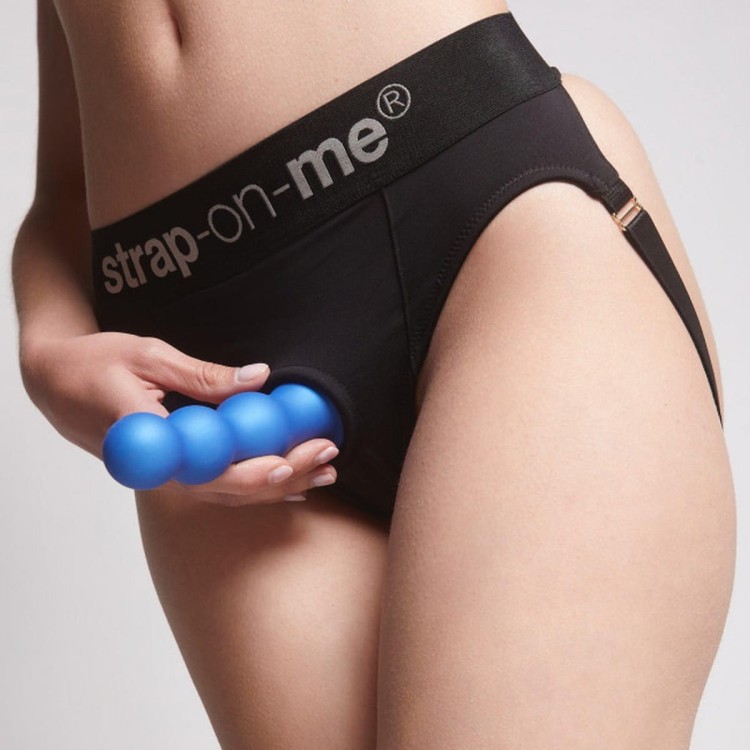 Prążkowane dildo analne S-1