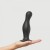 Dildo analne silikon z efektem "ciało w ciało" XXL