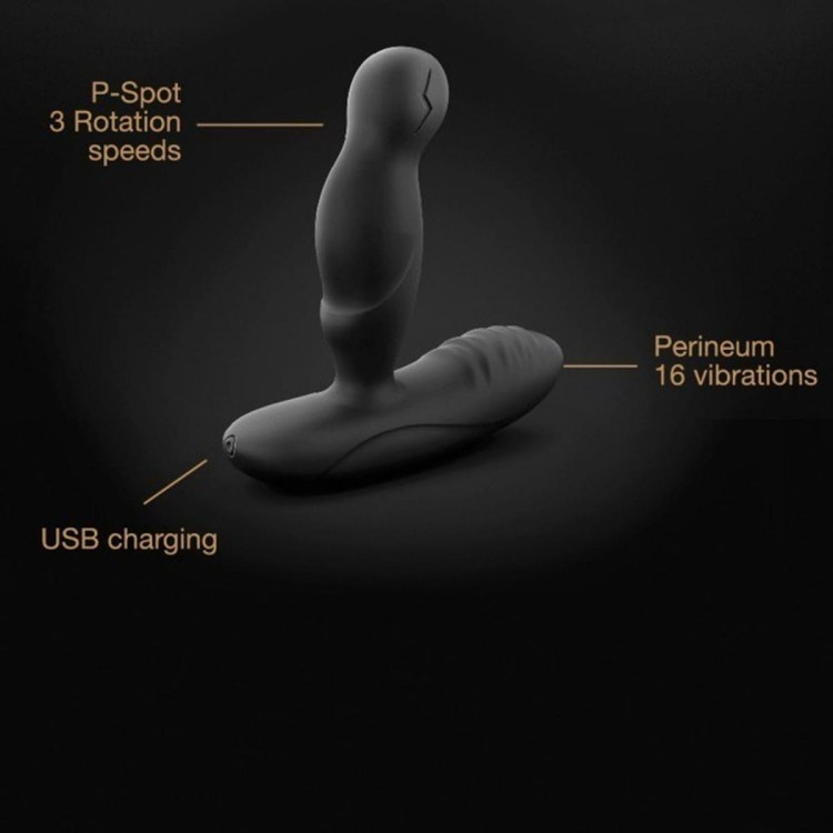 Stymulator prostaty - wibracje rotacja grzanie pilot-5