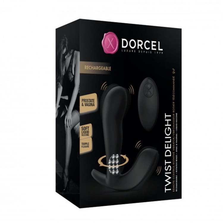 Stymulator prostaty wibracje i rotacje na pilota-12