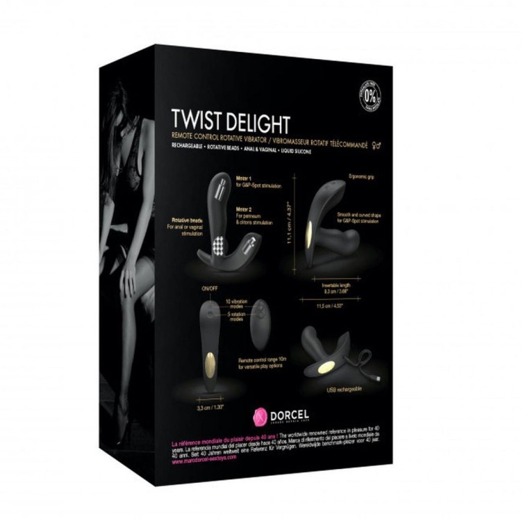 Stymulator prostaty wibracje i rotacje na pilota-13