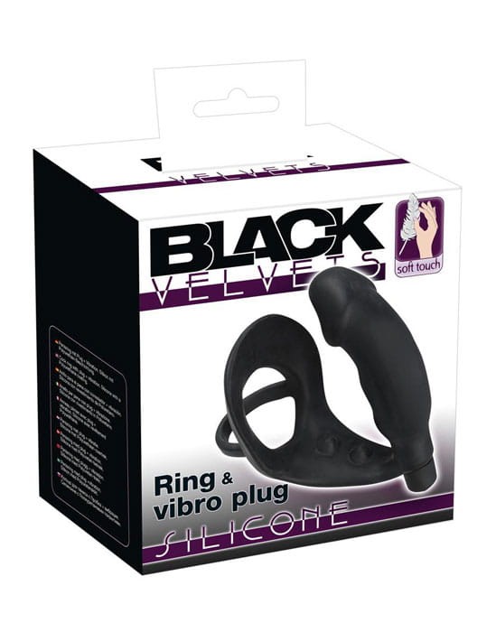 Stożkowy korek analny z wibracją-9