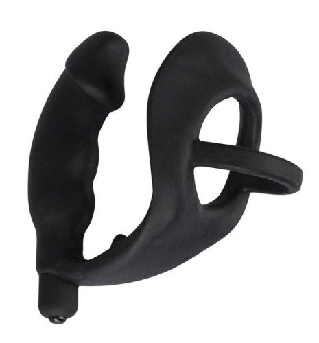 Stożkowy korek analny z wibracją