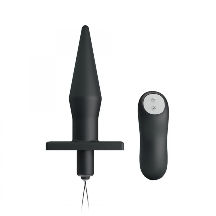 Wibrator Stożek analny na baterie