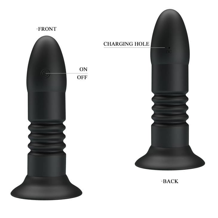 Korek analny z ruchem posuwistym USB-2