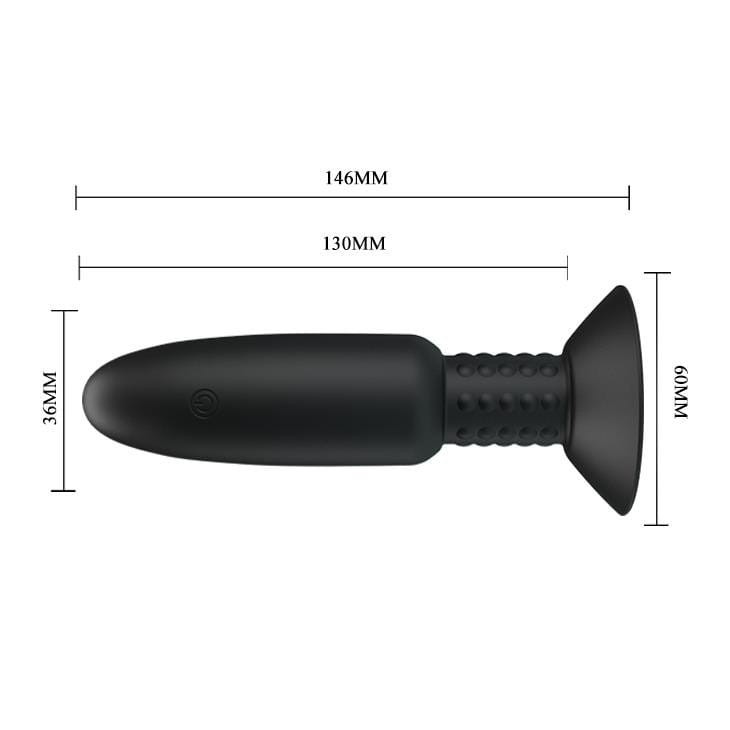 Korek analny Masujące kulki Silne wibracje-4