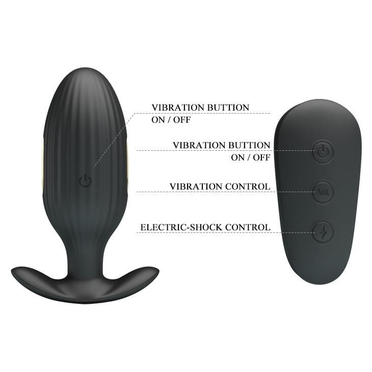 Wibrator analny E-stymulacja Pilot Silikon-3