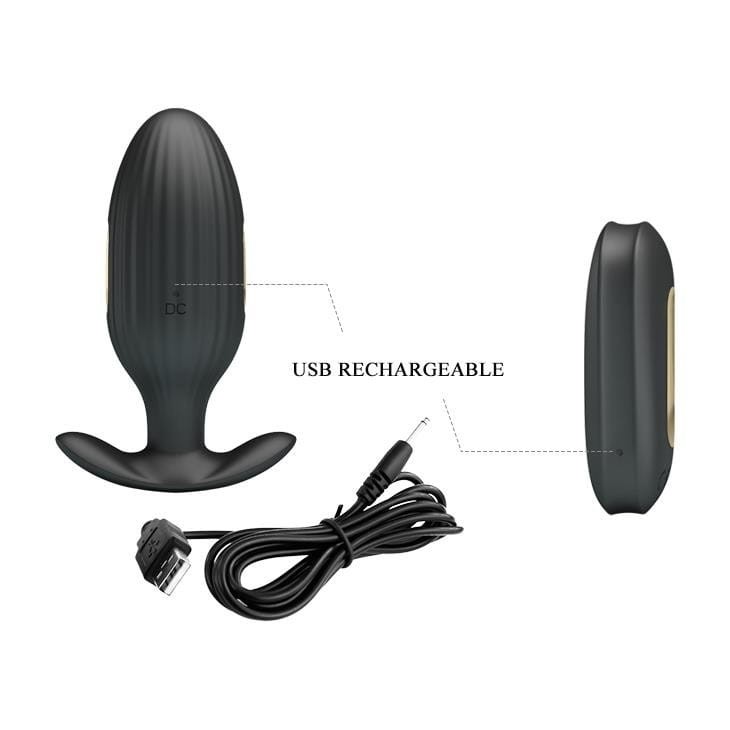 Wibrator analny E-stymulacja Pilot Silikon-4