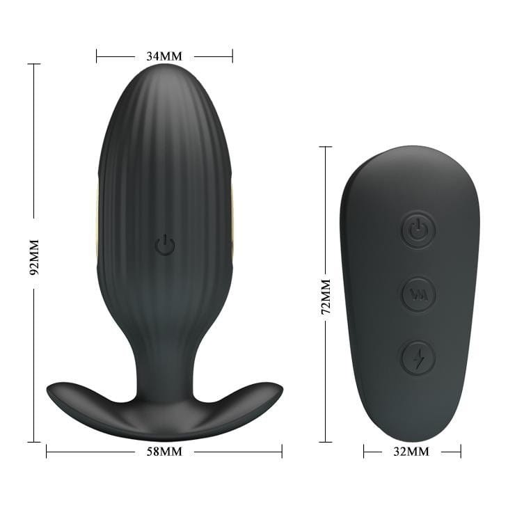 Wibrator analny E-stymulacja Pilot Silikon-5