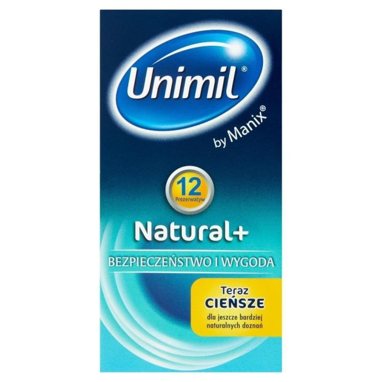 Prezerwatywy Unimil Natural + 12 szt-1