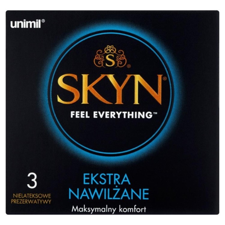 Prezerwatywy Unimil Skyn Extra Wet 3 szt-1