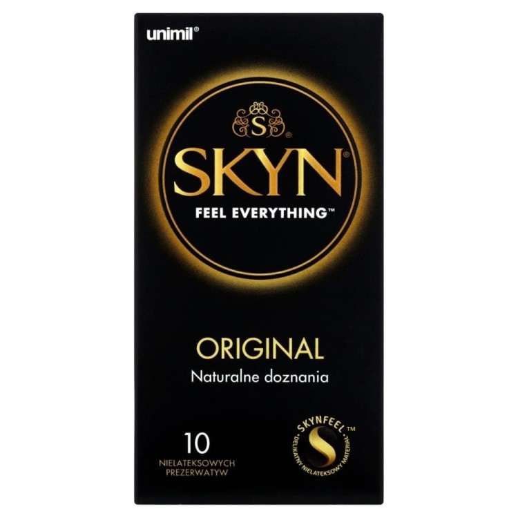 Prezerwatywy Unimil Skyn Original Box 10 szt-1