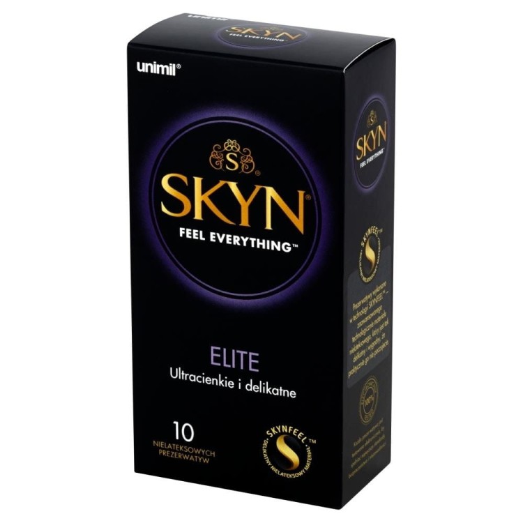 Prezerwatywy Unimil Skyn Elite Box 10 szt