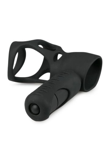 Wibrująca nakładka na penisa I wibrator łechtaczkowy