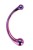 Szklane dildo Różdżka Wymiary 21/3,8 cm-1