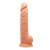 Dildo Wytrzymały Gładki Neutralny dla pochwy 25 cm-1