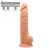 Dildo Wytrzymały Gładki Neutralny dla pochwy 25 cm