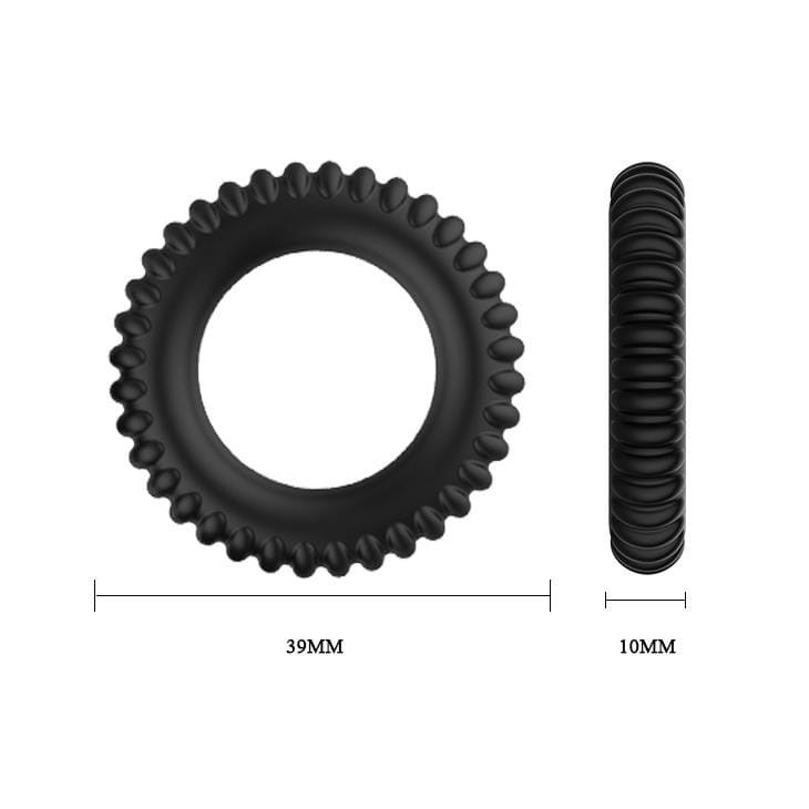 Zestaw trzech elastycznych pierścieni erekcyjnych-4