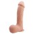 Penis z jadrami Mocna przyssawka 22 cm-8