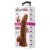 Penis z jadrami Mocna przyssawka 19,8 cm-4