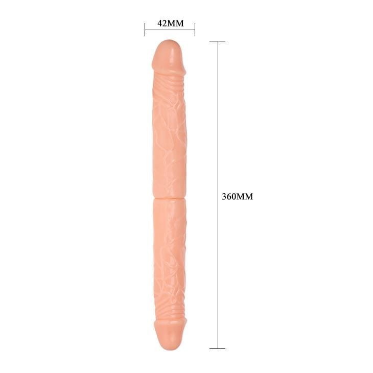 Dildo dla pary Podwójny penis 36/4,2 cm-3