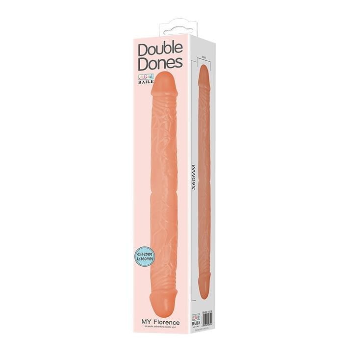 Dildo dla pary Podwójny penis 36/4,2 cm-4