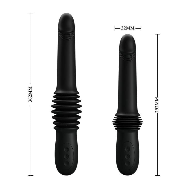 Posówisty wibrator analny Największy skok 7 cm-6