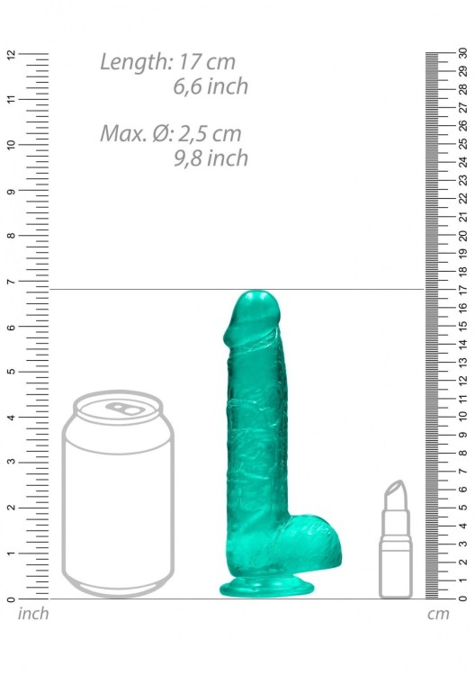 Dildo z miękkiego żelu  penis 12,5 cm-1