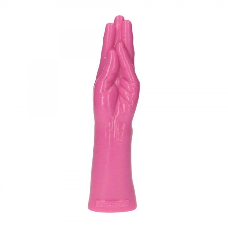 Ręka do uprawiania fistingu Różowa 28 cm-1