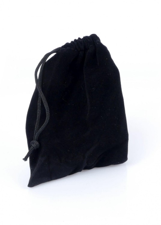 Metalowy wąski korek analny Czarny-6