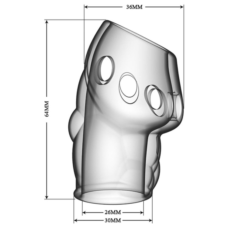 Prettylove Nakładka na główkę penisa Nr.3-2