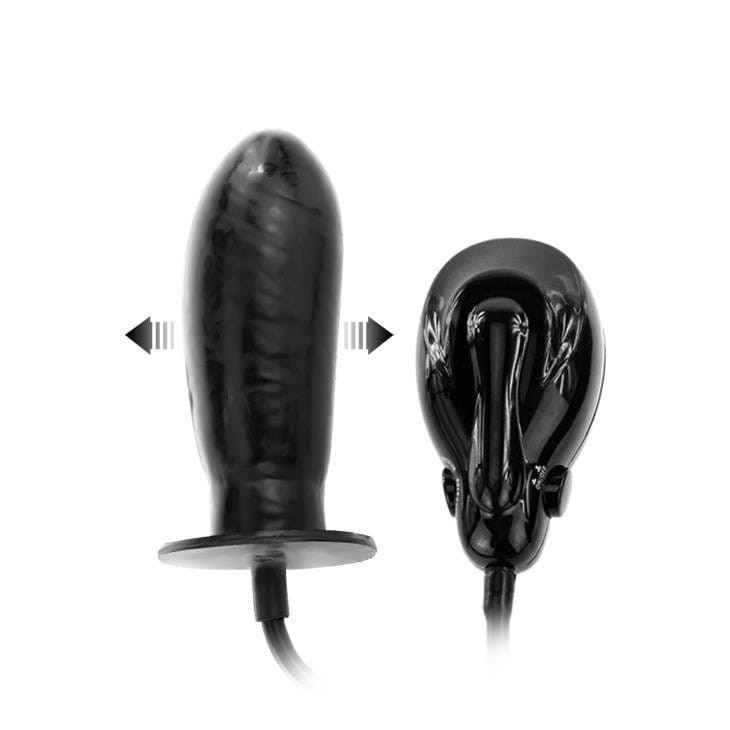 Pompowany penis analny z wibracją-1