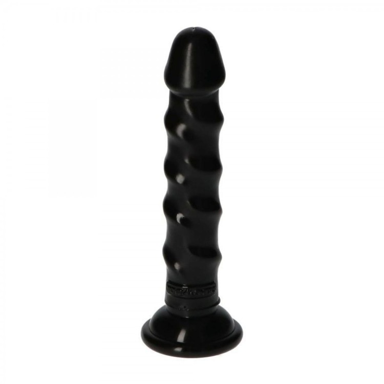 Dildo z grubymi prążkami 14,5 x 3,5 cm-2