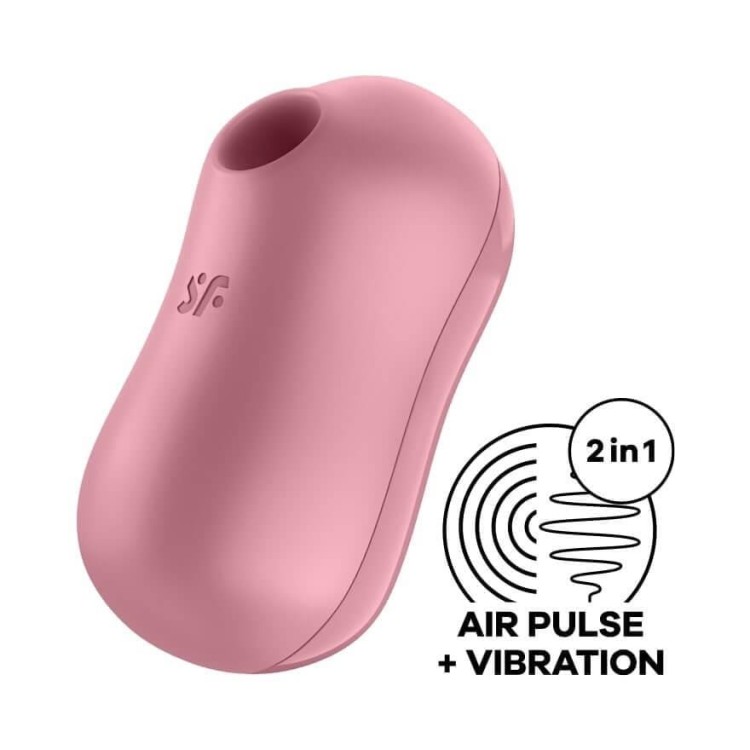Stymulator Cotton Candy Ssanie i wibracje łechtaczki