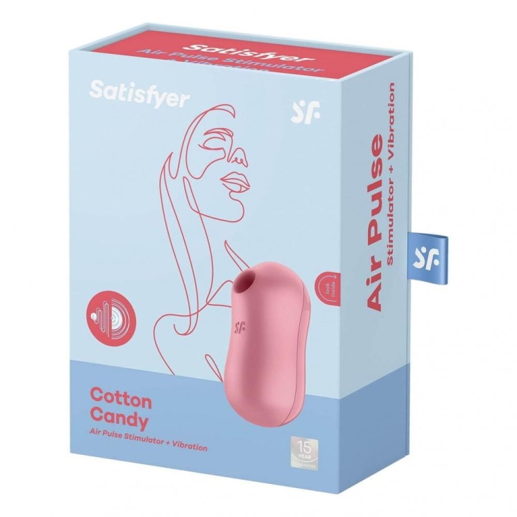 Stymulator Cotton Candy Ssanie i wibracje łechtaczki-7