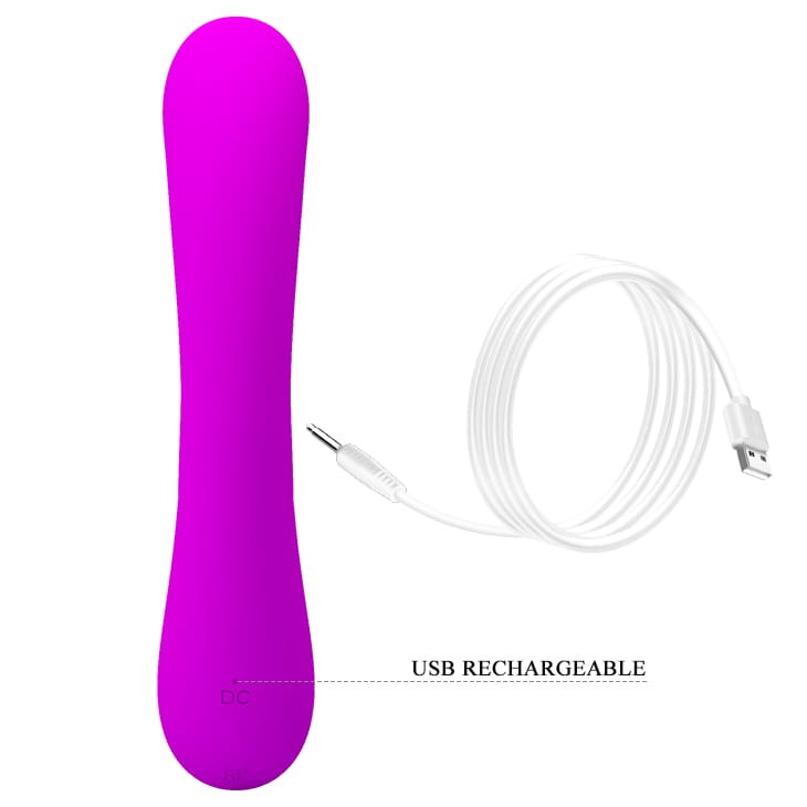 Super gładki wibrator Łechtaczka punkt G USB-4